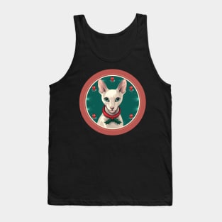 Oriental Shorthair Cat Xmas  Ornament, Love Cats Tank Top